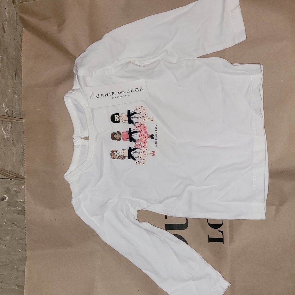 Janie & Jack toddler girl shirt